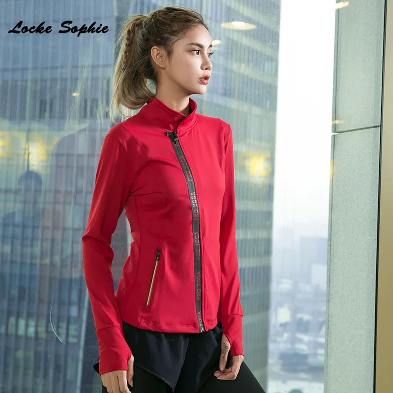 1pcs Womens Plus size jackets and coats 2019 Summer quick-drying Turtleneck zipper elastic jackets ladies Skinny jacket coats