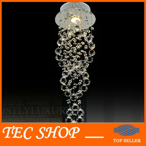 

JH Modern Creative LED Crystal Lamp K9 Crystal Ceiling Light Dining Room Living Room Hallway Crystal Light Free Shipping