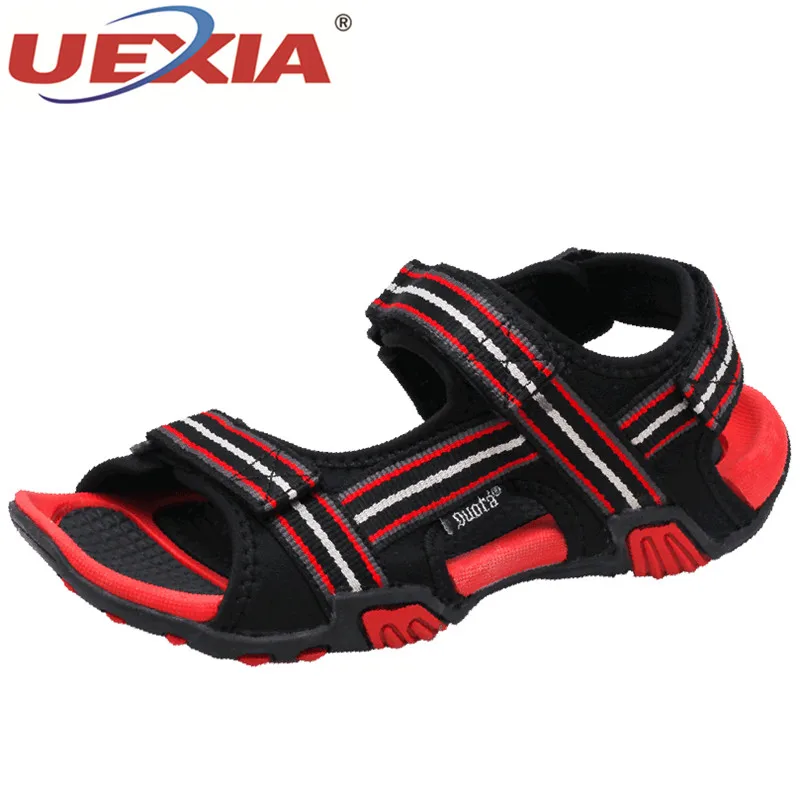 

UEXIA New Men Sandals Brand Summer Sandals Men Shoes Outdoor Beach Slippers Walking Sport Male Rubber Sole Casual Zapatos Hombre
