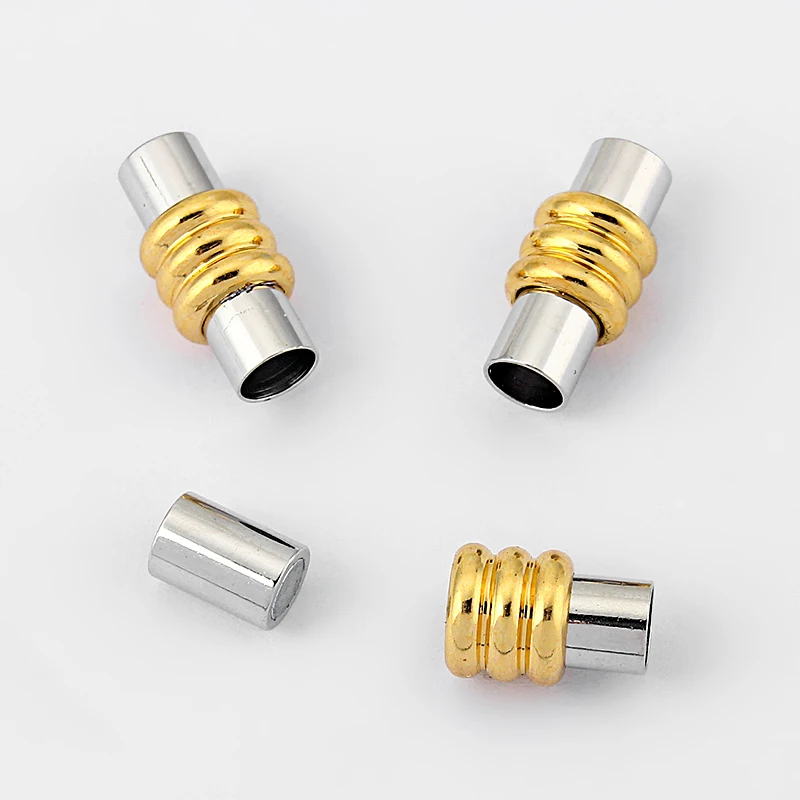 Buy 3 Sets Barrel Clasp End Caps For 6mm