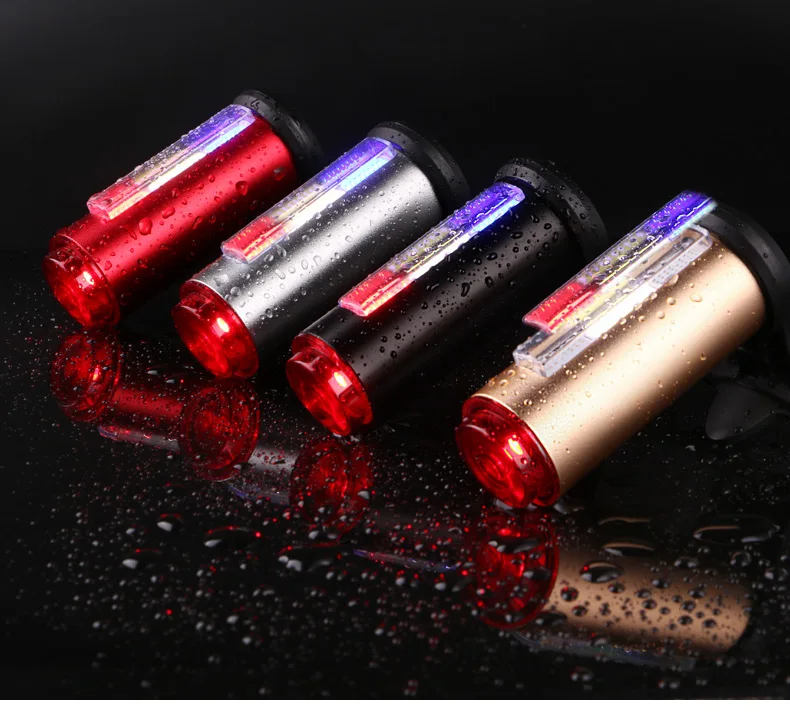 Cheap WHEEL UP USB Rechargeable LED Cycling Light Bike Rear Light Tail Light 7modes MTB Bike Waterproof Taillight Bicycle Accessories 2