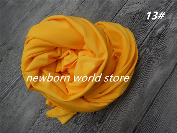 Эластичная ткань для обертывания, реквизит для фотосъемки новорожденных(50*170 см - Цвет: 13