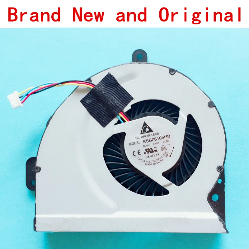 

New laptop CPU cooling fan Cooler radiator Notebook for ASUS A43S X53S K53SD A43SV k53sj a53s k53s K84HR X84E X84H CPU FAN