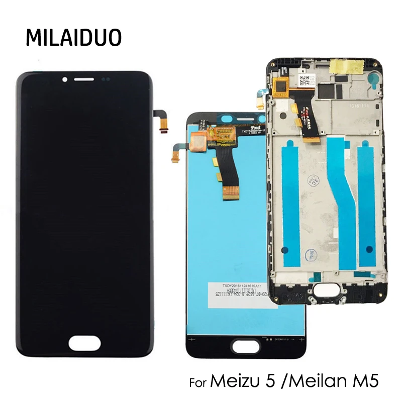 IPS ЖК дисплей для Meilan 5 LCD MEIZU M5 M611A M611H 2 &quotкодирующий преобразователь сенсорного