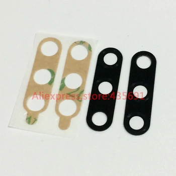 

100Pcs/lot Original New Rear Back Camera Glass Lens Cover Ring with Adhesive Glue Tape For Huawei Enjoy 8E Replacement Parts