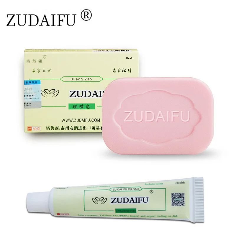 ZUDAIFU серное мыло, состояние кожи от акне, псориаза Себорея, крем Eczema, против грибка, Отбеливающее мыло, шампунь, мыло