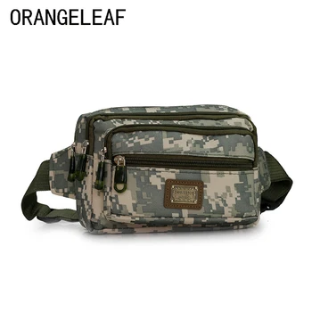 

Men Male Casual Functional Fanny Bag Travel Waist Bag Money Phone Belt Bag Pouch Camo Bum Hip Bag Shoulder Belt Back