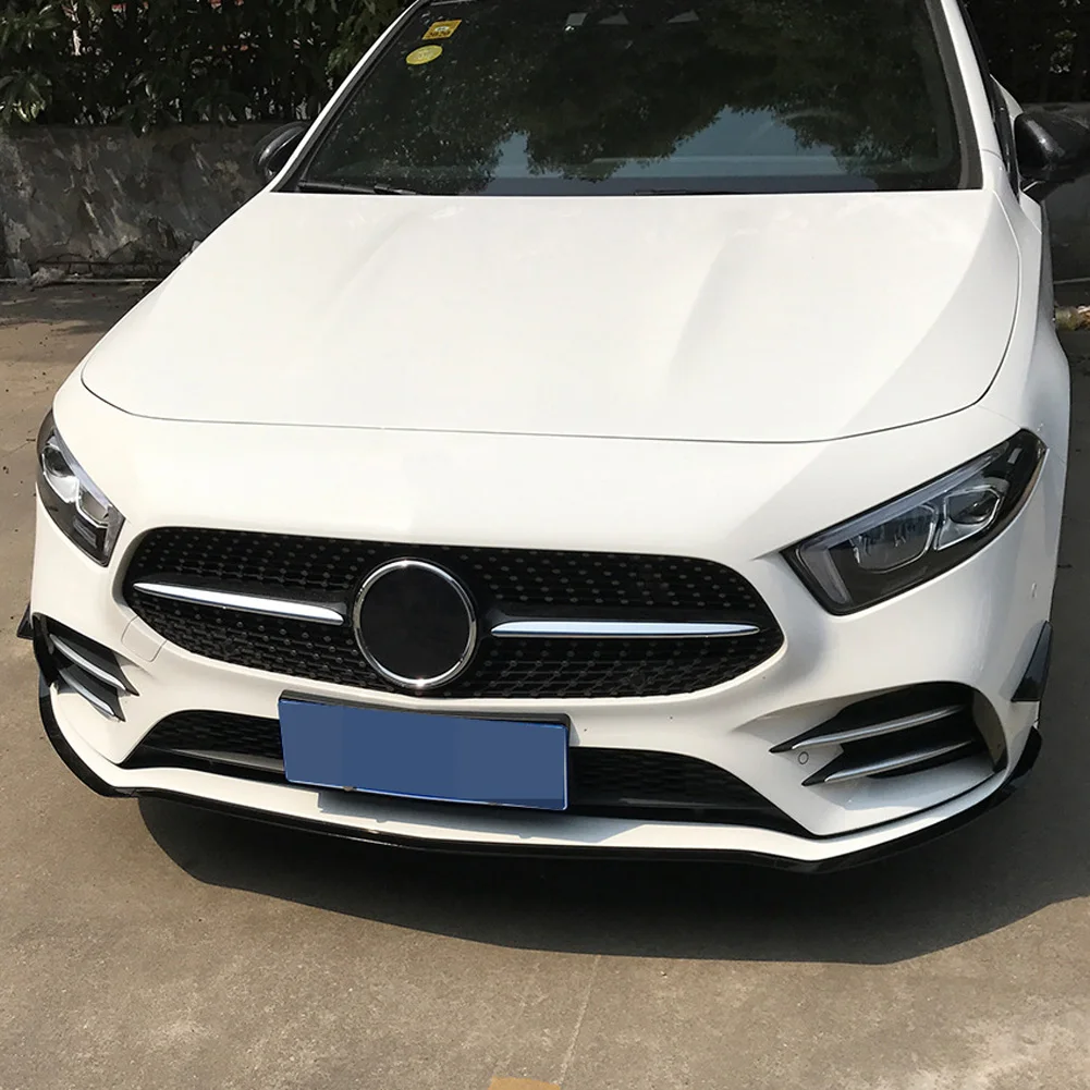 Для Mercedes Benz A Class W177 V177 A180 A200 A220 A250+ Автомобильный передний бампер противотуманная фара вентиляционное отверстие крышка отделка наклейки аксессуары