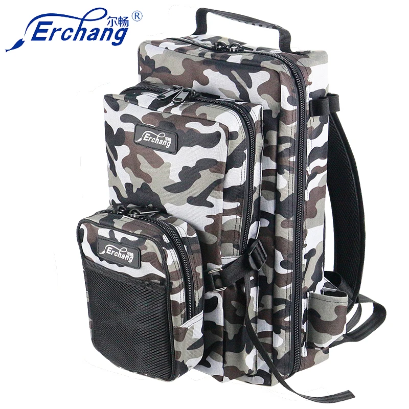 Erchang мужской Камуфляжный военный рюкзак для отдыха спорта два в одном открытый
