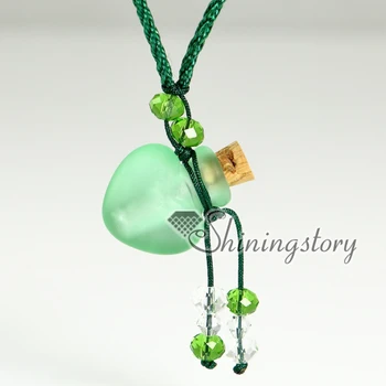 

essential oil diffuser necklaces wholesale handcrafted glass aromatherapy diffuser necklaces perfume necklace pendant