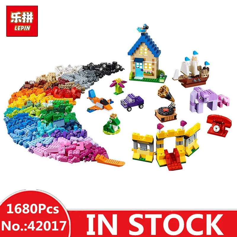 

H&HXY 42017 1680Pcs Creative Series The 10717 Extra Large Brick Box Set Model Building Blocks Bricks Kits Kids Toy Birthday Gift