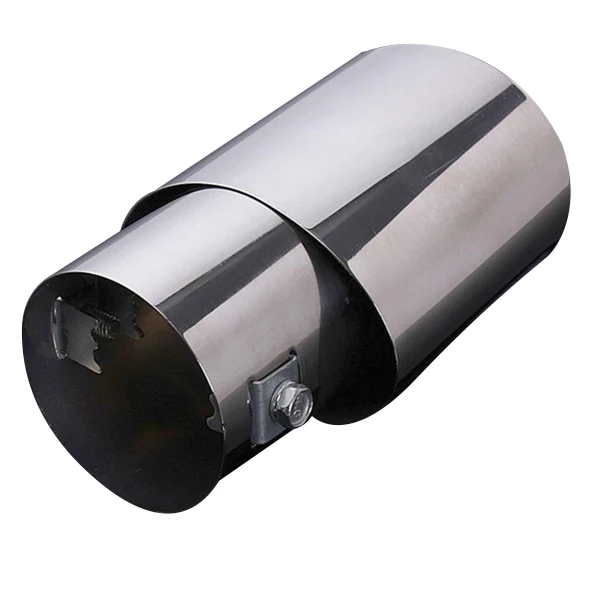Universal font b Car b font Vehicle font b Exhaust b font Muffler Steel Tail Pipe