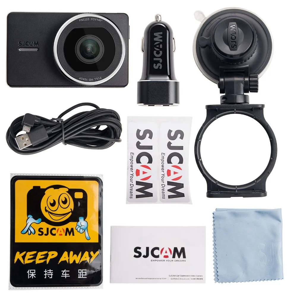 SJCAM SJDash Автомобильный регистратор DVR 1080P 140 градусов умный видеорегистратор 3," TFT wifi черный ящик Novatek 96658 WDR с функцией ночного видения