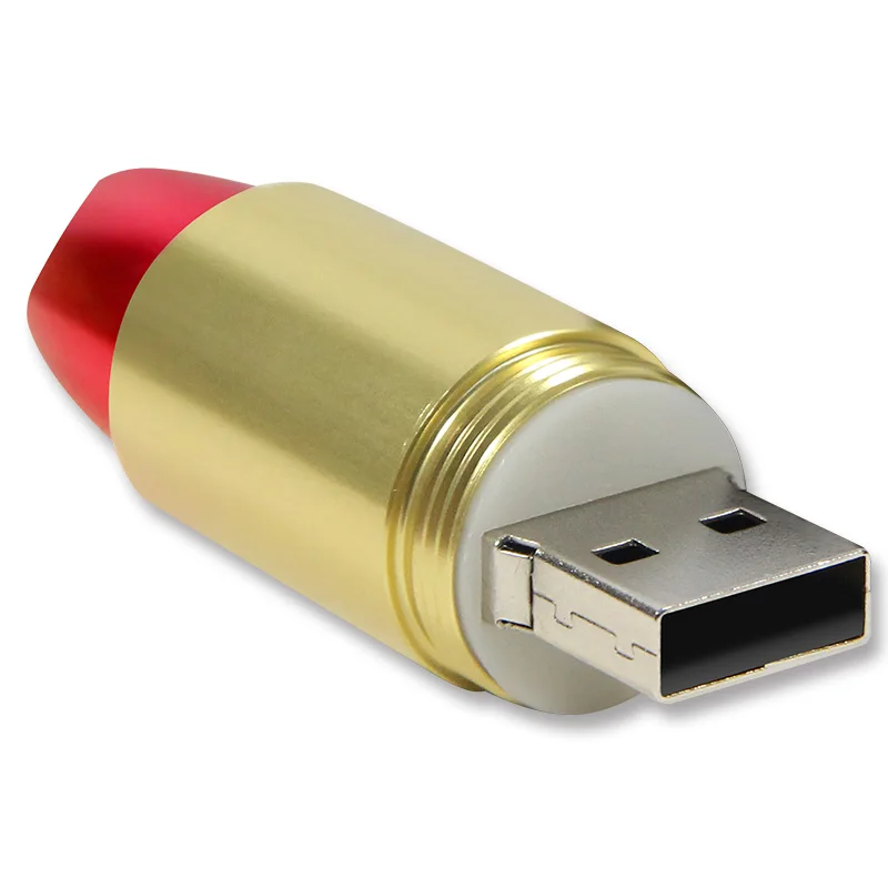 

Real capacity Pen drive 32gb lipstick USB 2.0 Flash memory stick 8GB 16GB 32GB 64GB usb flash drive thumbdrives PENDRIVE Gift