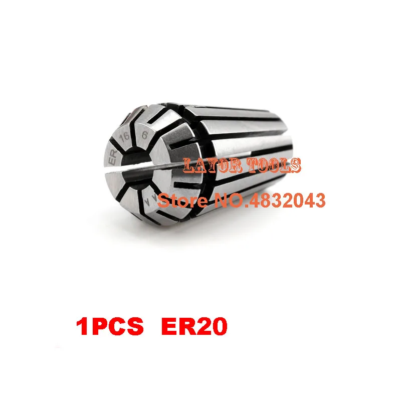 

1PCS High Precision AA level ER20 collets 1mm-13mm ER 20 Spring Collet Suitable for ER Collet Chuck Holder 0.008 accuracy
