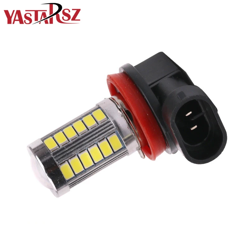 1 шт. супер яркий белый 6500 к 5630 33SMD 33 SMD светодиодный H8 / H11 противотуманный DRL