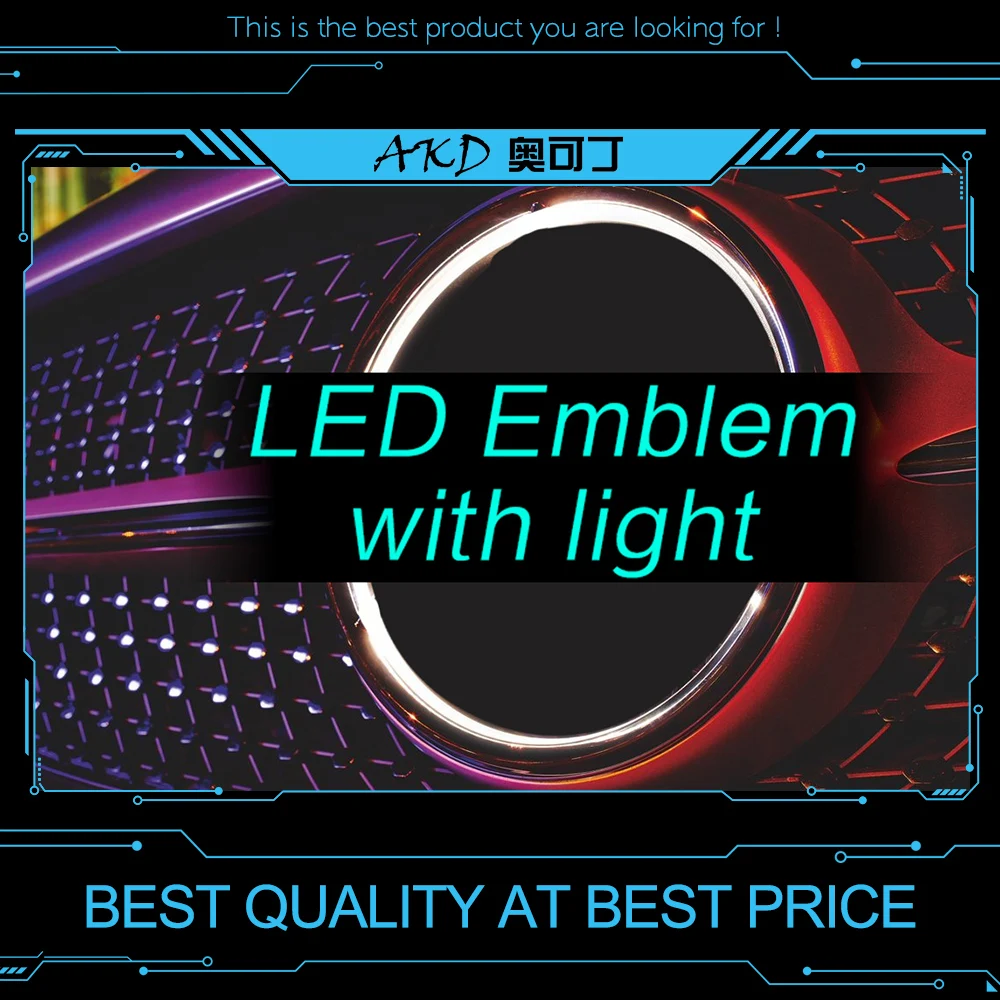 

Car Styling LED Emblem for Mercedes Benz GL W166 GL350 GL400 LED Star Light DRL FRONT GRILLE LED LOGO Daytime Running light