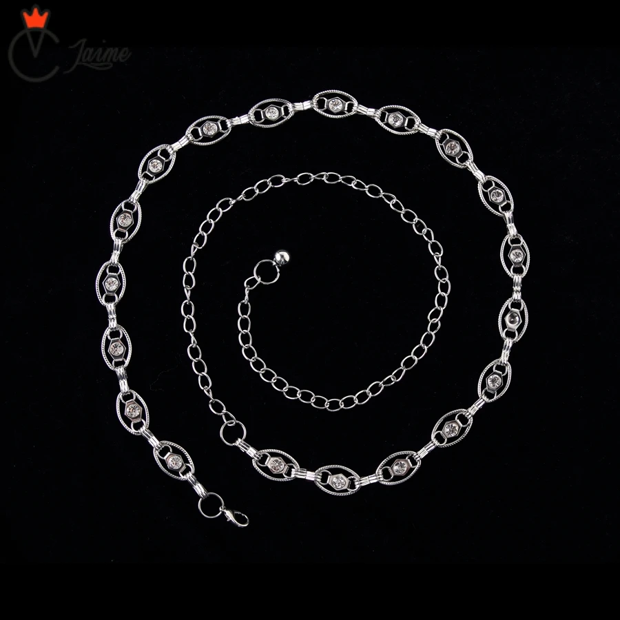 

Women Belly Dance Accessories Rhinestone Waists Belt for Dance Belly Chain Jewelry Body Chain