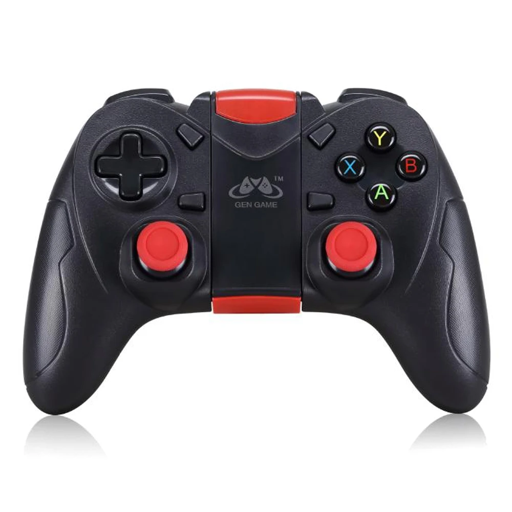 Черный Gen Game S6 беспроводной Bluetooth 3 0 геймпад джойстик игровой контроллер для iOS