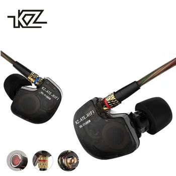 

KZ ATES In-Ear Earphone ATE HiFi Earphones ATR Earphone With Mic HD9 Copper Driver Earphone For Running With Microphone