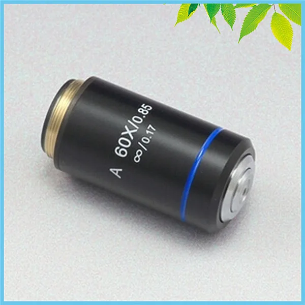 

60X Achromatic Infinity Objective Lens for Infinity Biological Microscope Can be Used on Zeiss Olympus Infinity Microscope