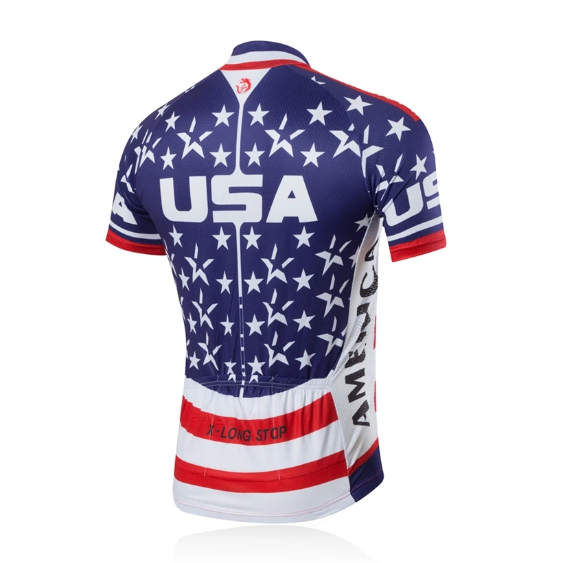 الرجال usa mtb دراجة جيرسي دعوى فريق ركوب الدراجات جيرسي السراويل مجموعة الملابس الرياضية قصيرة الأكمام دراجة ارتداء روبا ciclismo