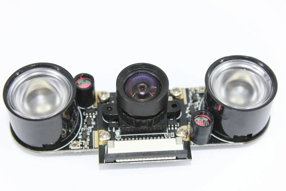 Raspberry Pi 3 ночное видение рыбий глаз камера 5MP OV5647 100 градусов фокусное регулируемая для Raspberry Pi 3 model b плюс