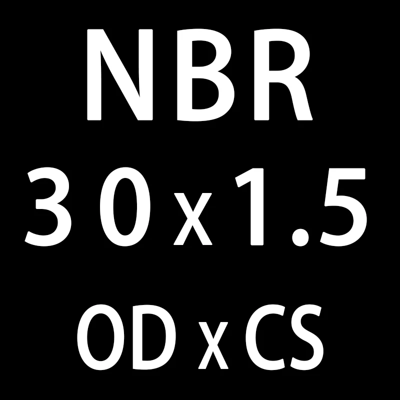 20 шт./лот резиновым кольцом NBR уплотнения Уплотнительные кольца 1,5 мм Толщина OD21/22/23/24/25/26/27/28/29/30 мм уплотнительное кольцо шайба - Цвет: OD30mm