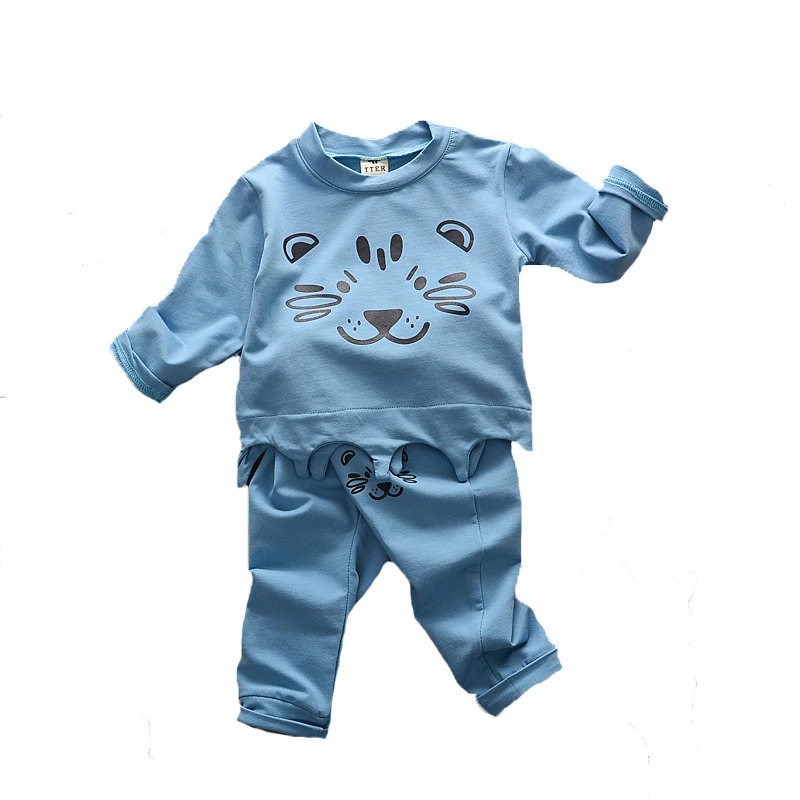 kids clothing sets t shirt pants 2pcs cartoon baby clothes 2017 spring autumn fashion cute lion