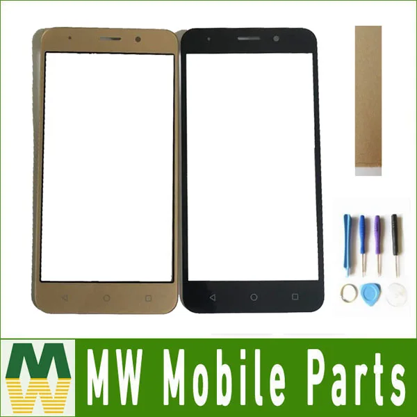

2PCS/Lot For INOI 2 Lite / INOI 2 Touch Screen Sensor Glass Digitizer Black Gold Color With Tools & TAPE For Free
