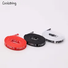 Coolstring Fashion Fantastic Flat Letter Print Shoelaces Sport Shoe Laces Sneaker Polyester Decoration Pattern Colored Bootlaces