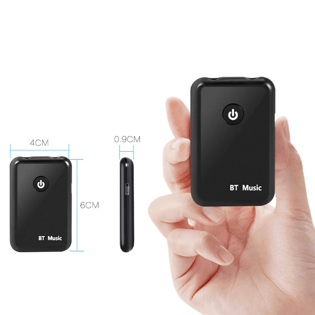 

Newly Bluetooth 2in1 Transmitter/Receiver Wireless 3.5mm Adapter aptX Low Latency for TV Home Sound System