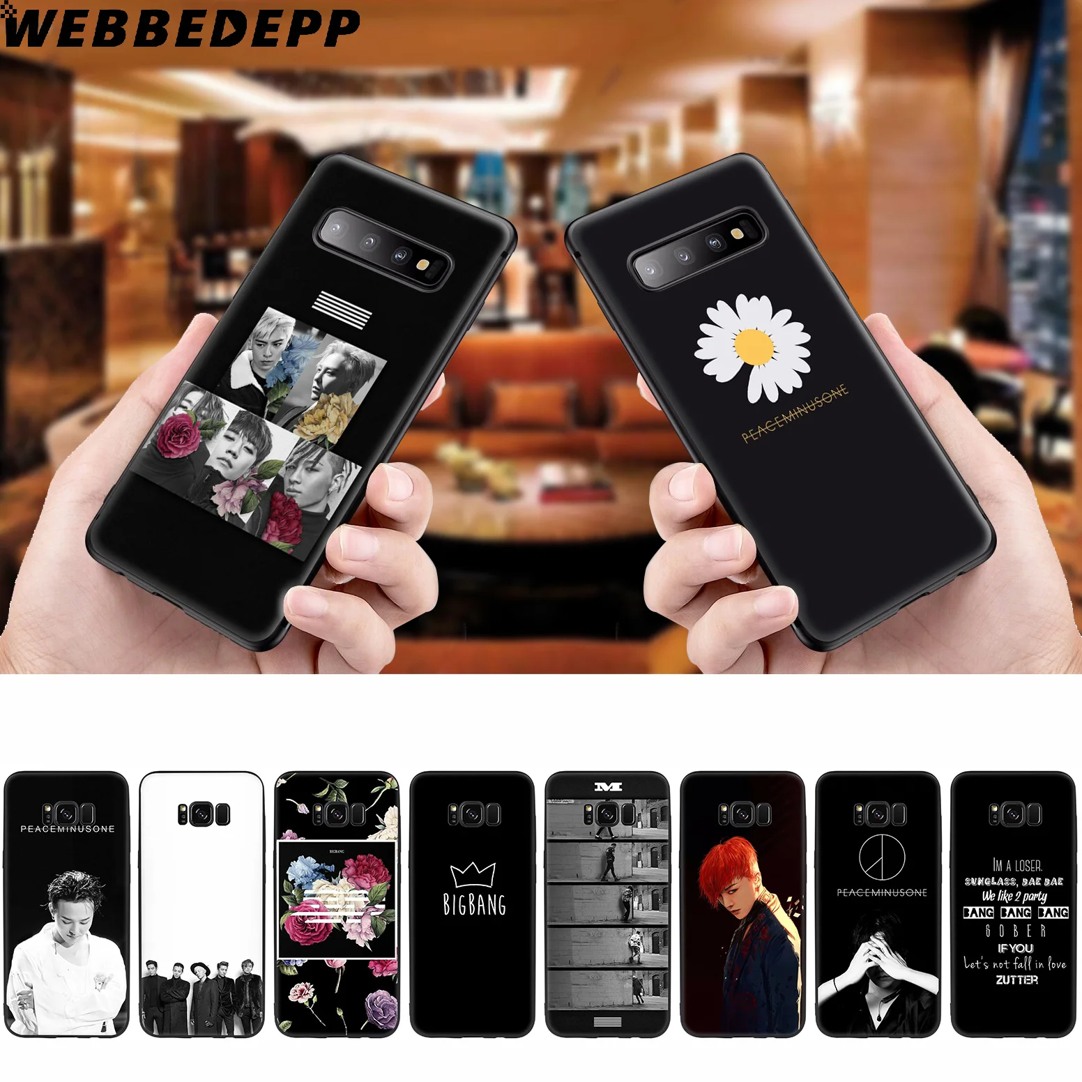 Мягкий чехол WEBBEDEPP Bigbang G Dargon для Samsung Galaxy S10 S10e S9 S8 Plus S7 S6 Edge &amp J6 2018 Note 10 9 8 |