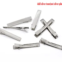 DoreenBeads 40 Серебряный тон зубец Заколки для волос 57x9 мм(B10849