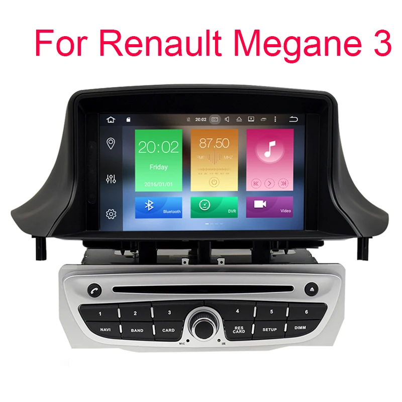Ips экран Android 8 0 dvd плеер автомобиля gps навигация Мультимедиа Стерео для Renault Megane 3