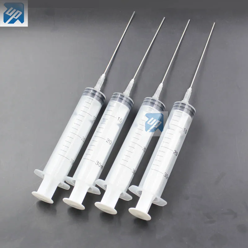 

4sets 30ML syringe with 10cm long needle For Refilling Ink into CISS or refillable cartridge