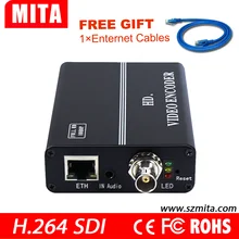 HD MPEG-4 AVC H.264 SDI ip encoder for Live Broadcast with HTTP RTSP RTMP HLS