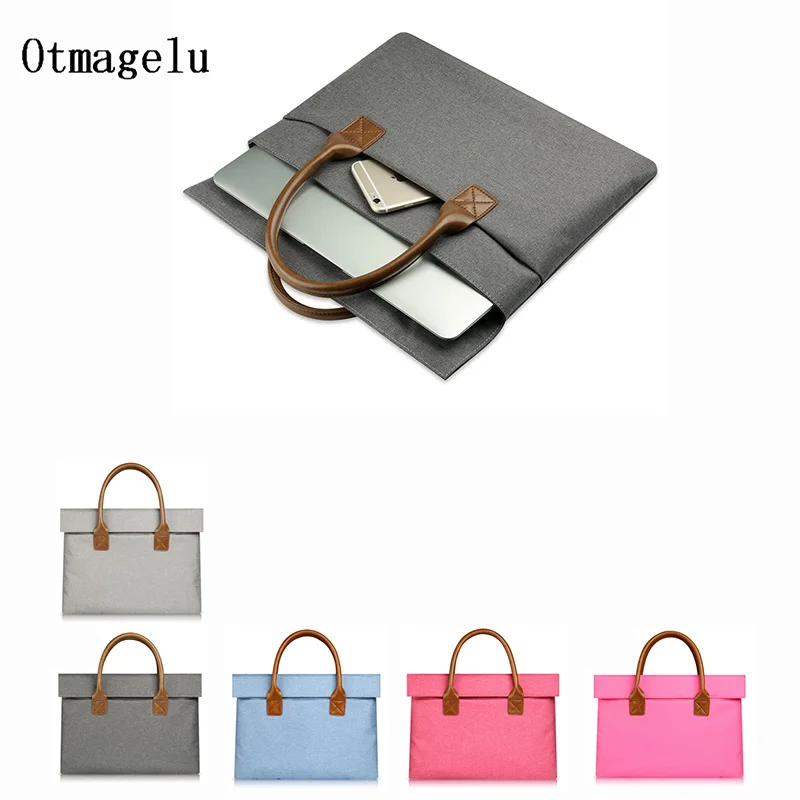 11 12 13 14 15.6 Inch Laptop Bag Sleeve For Macbook Air Pro Dell Asus Xiaomi Surface Notebook Bag Laptop Case Women Men Handbag