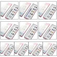 7 шт./компл. ручной работы Венера Стеклянная Ручка Dip чернила для письма ручки для подписи Набор для школы канцелярские украшения подарки художественные принадлежности