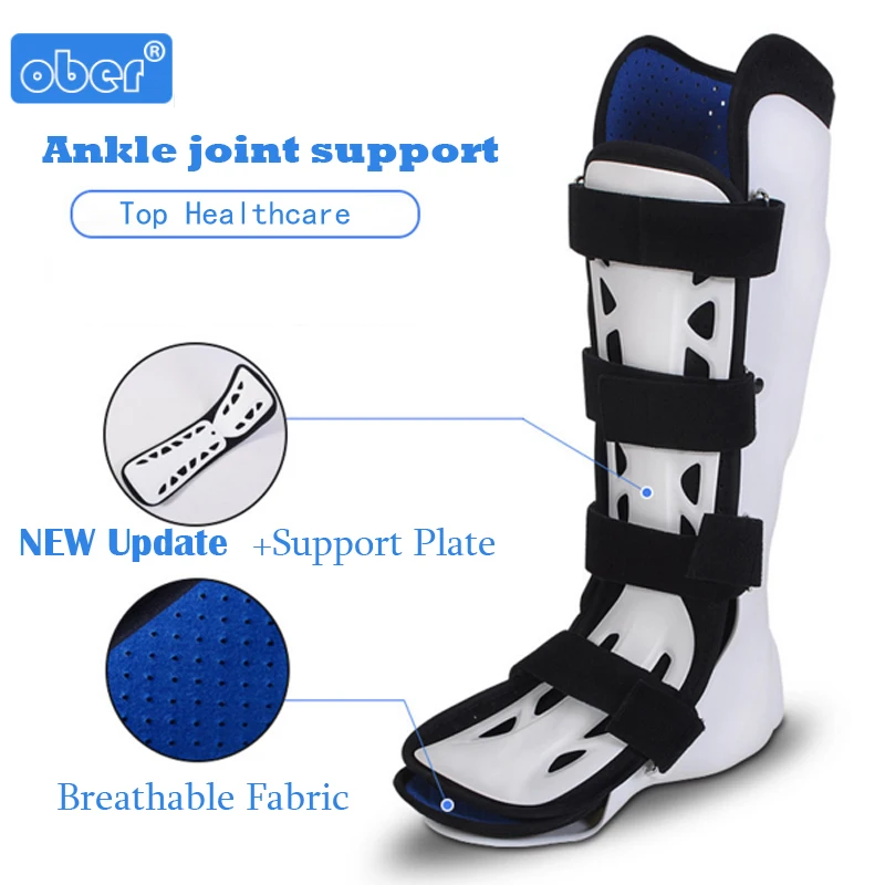 

Foot Sprains Ankle Brace Support Ankle Foot Fracture Brace Fixed Leg Sprained Ankle Boots AO-16 Ober Orthopedic Corrective Shoes