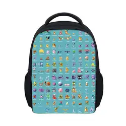 Лидер продаж Аниме Покемон Go мультфильм печатных детские школьная сумка милая сумка для школы или детского сада рюкзак для детей книга Mochila