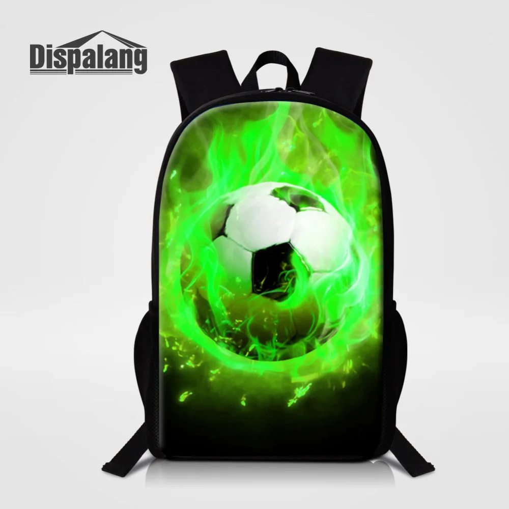 

Dispalang, женские и мужские рюкзаки с зеленым принтом, большие школьные сумки Mochila Escolar для подростков, Детские рюкзаки с верхней ручкой для мальчиков