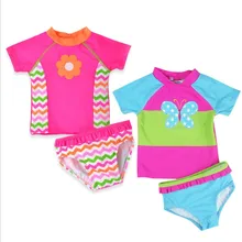 baby girl ruffles 2 pieces of swimwear bikini outfits swimsuit swimwear girls new summer suit