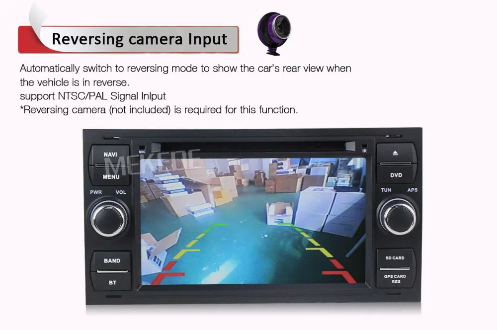 Best 7 Inch Car GPS radio stereo Player For Focus Galaxy Fiesta S Max C Max Fusion Transit Kuga,Indash GPS Navi,BT free shipping+map 29