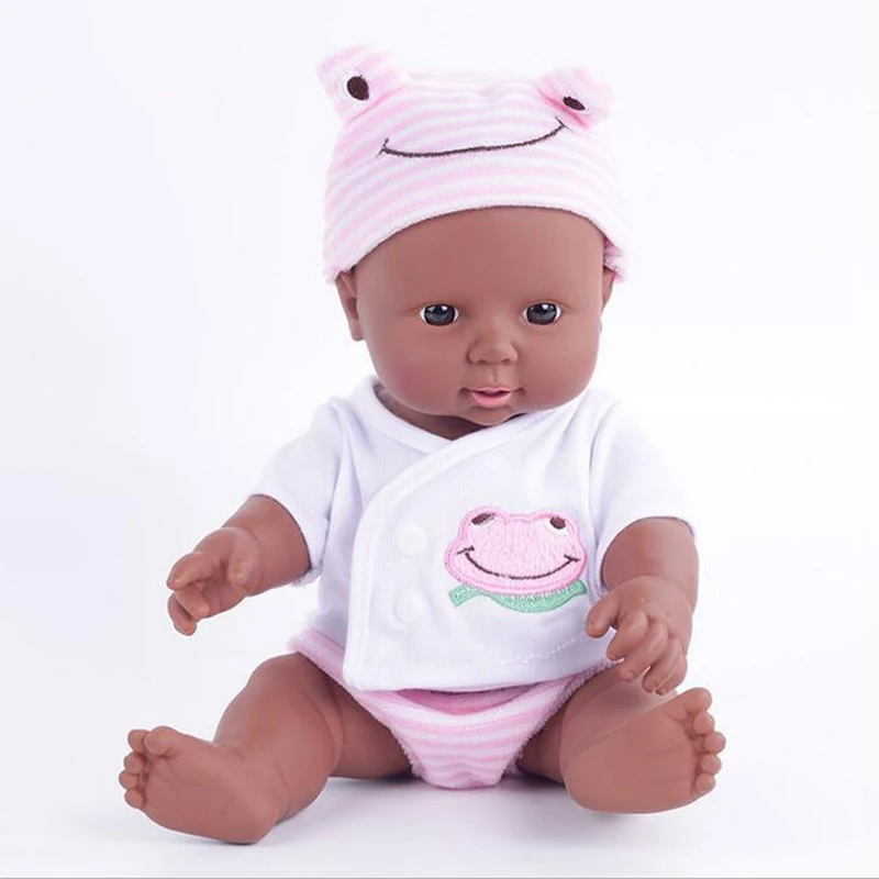 12''30cm Новорожденные африканские куклы Reborn Baby моделирование мягкие виниловые детские игрушки CheapLifelike рождественские подарки на день рождения