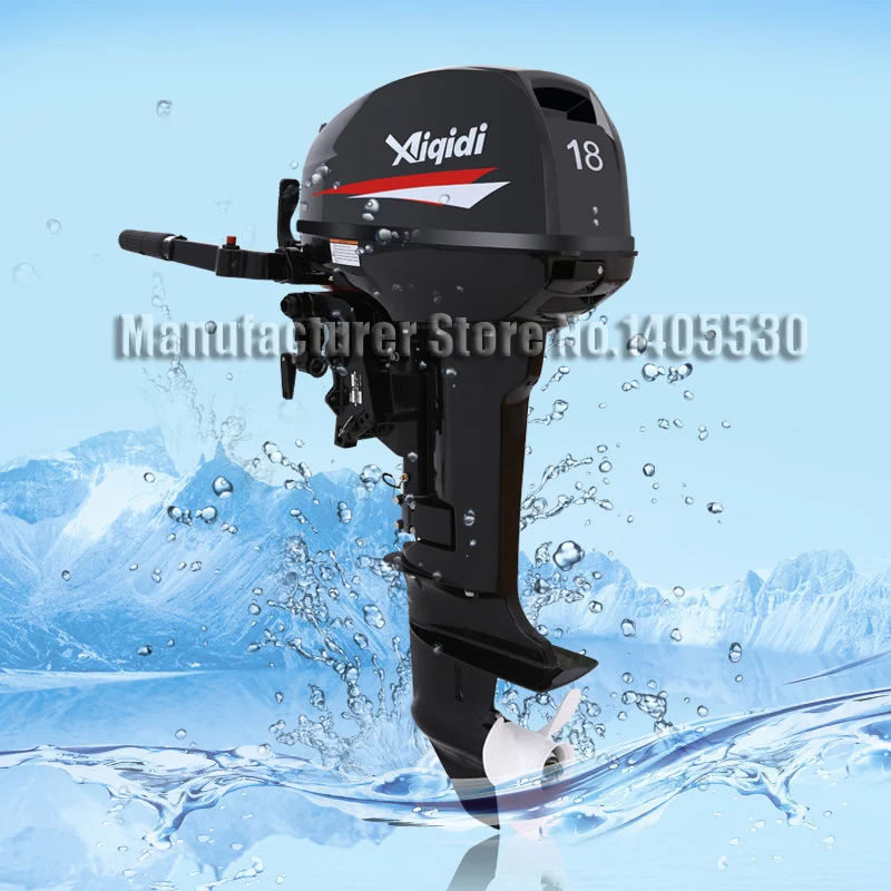 Motor Fueraborda 49cc 2 Tiempos 3.5CV - Para Botes Inflables, Barcos De Pesca, Kayaks - Incluye Herramientas Y Botella Mezcladora