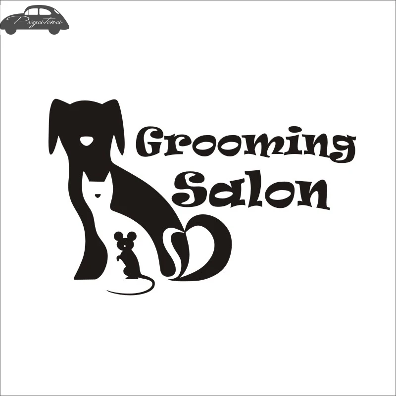 Автомобильный салон для ухода за собакой Pet Shop стикер наклейка Muur s плакаты