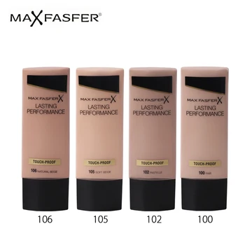 

MAXSFASFER 4 Bottles Set Face Makeup Base Liquid Primer Foundation Moisturizer Concealer Waterproof Whitening Brighten BB Cream