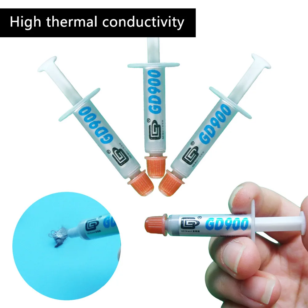 Горячая Распродажа! Силиконовая термопаста NOYOKERE GD900 1 г|conductive grease|gd900 1ggrease silicone |