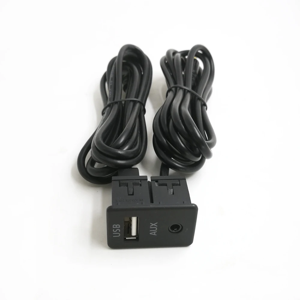 100 см автомобильный адаптер AUX USB панель USB/AUX переключатель кабель для Ford Toyota